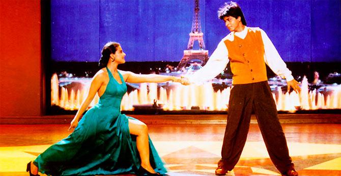 Kajol and Shah Rukh Khan