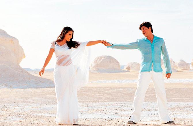 Kajol and Shah Rukh Khan