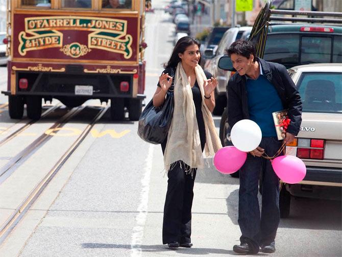 Kajol and Shah Rukh Khan