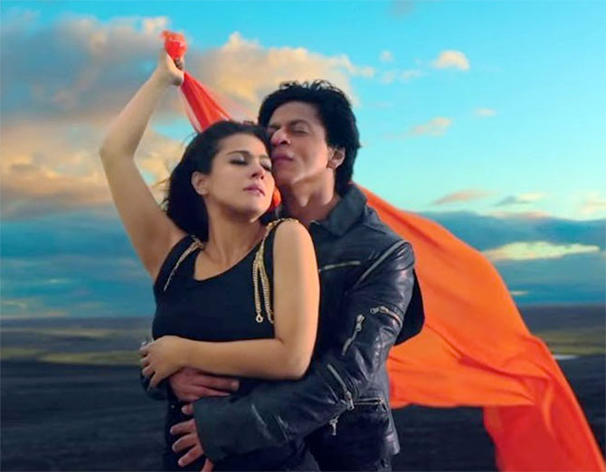 Shah Rukh Khan and Kajol