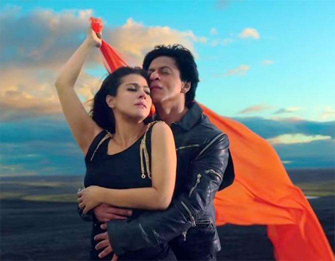 Kajol and Shah Rukh Khan