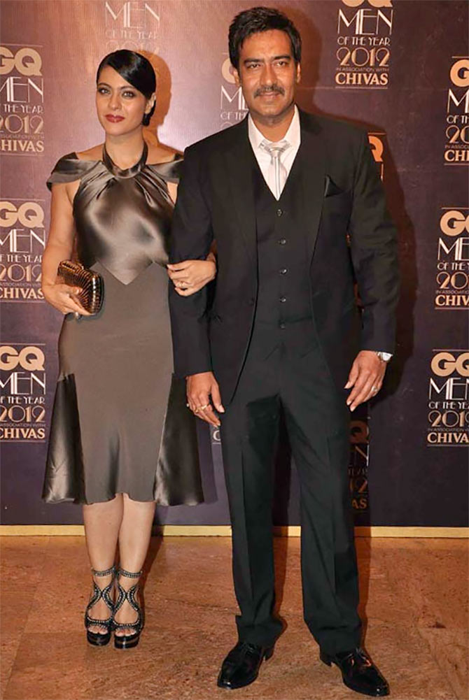 Kajol and Ajay Devgn