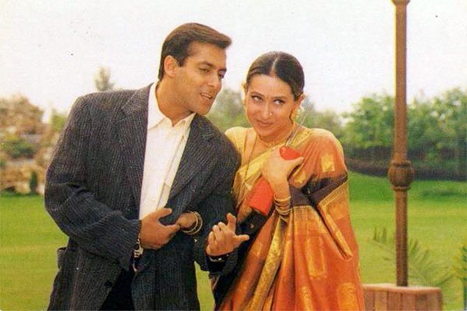 Salman Khan and Karisma Kapoor