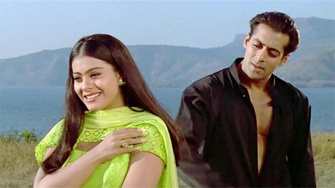 Kajol and Salman Khan