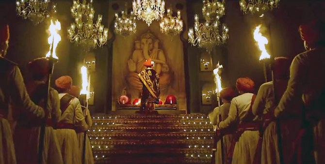 A scene from Bajirao Mastani