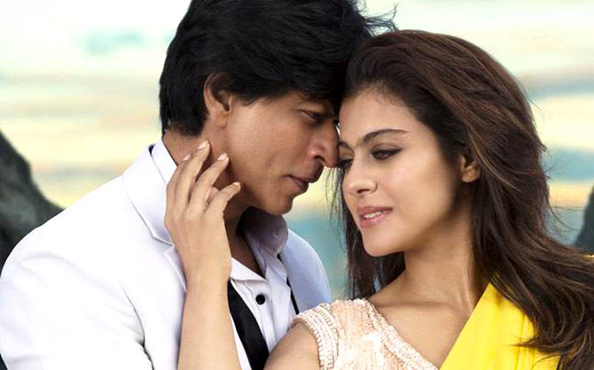 Shah Rukh Khan and Kajol in Dilwale