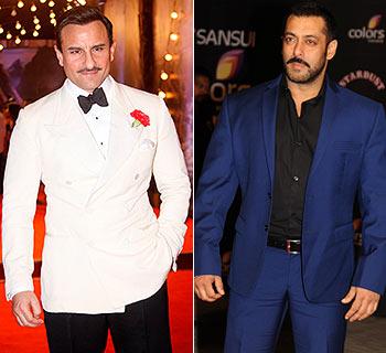 Saif Ali Khan and Salman Khan