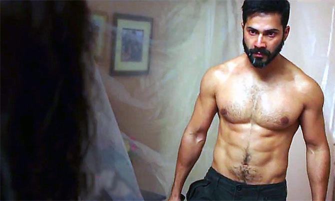 Varun Dhawan in Badlapur.