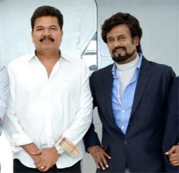 Shankar and Rajinikanth