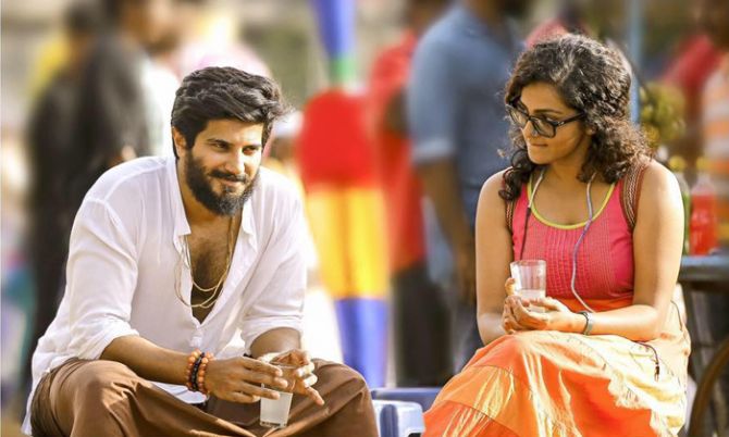 Dulquer Salmaan and Aparna Gopinath in Charlie