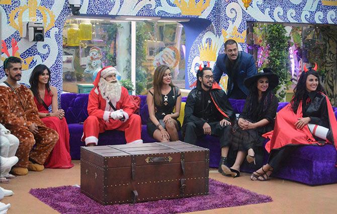 Salman Khan's birthday celebration in Bigg Boss