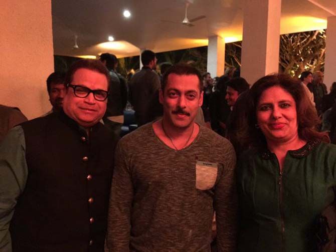 Inside photos of Salman Khan's birthday bash