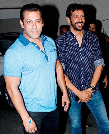 Salman Khan and Kabir Khan