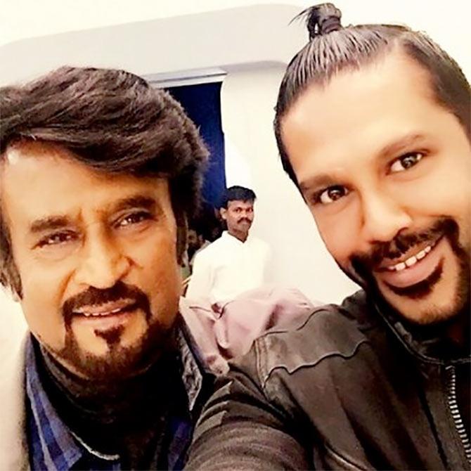 Rajinikanth and Rocky S