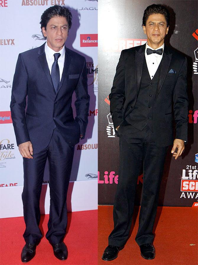 shahrukh khan dressing style