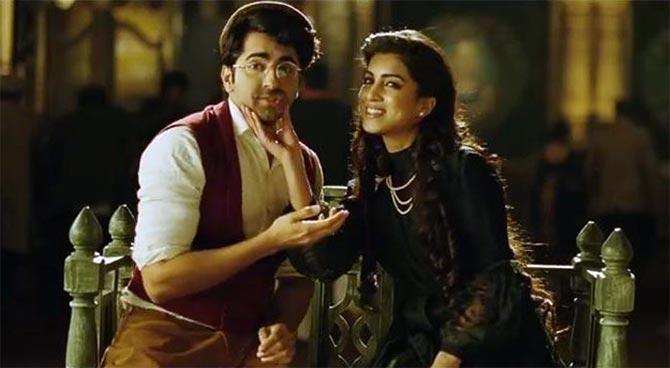 Aysuhmaan Khurrana and Pallavi Sharda in Hawaizaada