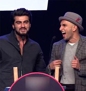 Arjun Kapoor and Ranveer Singh