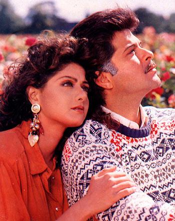 Sridevi, Anil Kapoor in Lamhe