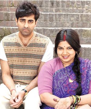 Ayushmann Khurrana and Bhumi Pednekar in Dum Lagake Haisha