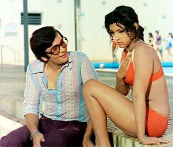 Rishi Kapoor and Dimple Kapadia in Bobby