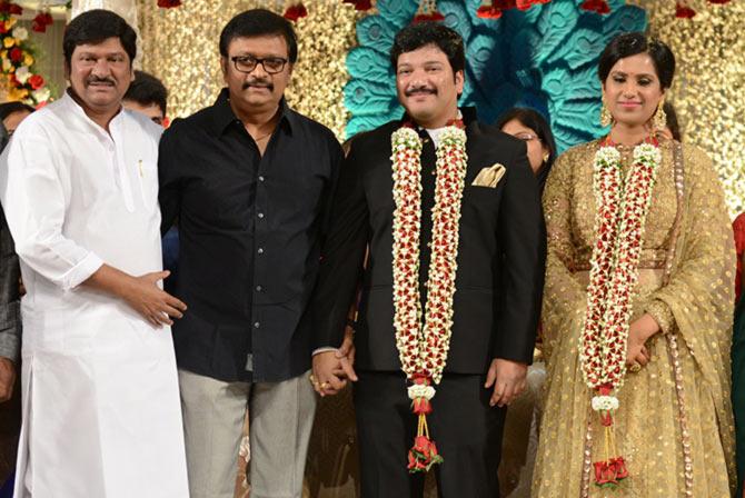 PIX: Chiranjeevi, Samantha at Rajendra Prasad's son