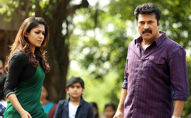 Nayantara, Mammootty in Bhaskar the Rascal