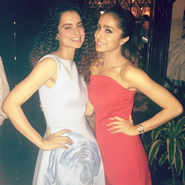 Kangana Ranaut and Shraddha Kapoor