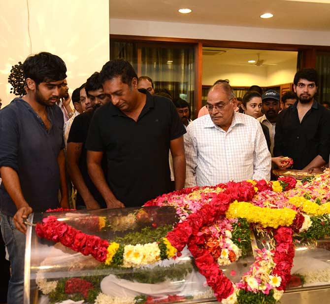 Prakash Raj Son Funeral