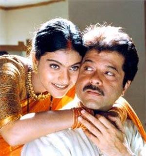 Kajol and Anil Kapoor in Hum Aapke Dil Mein Rehte Hain