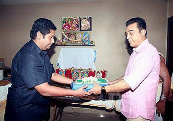 Jeethu Joseph and Kamal Haasan