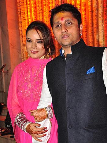 Udita Goswami and Mohit Suri