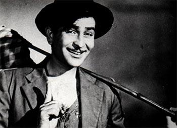 Raj Kapoor in Shree 420