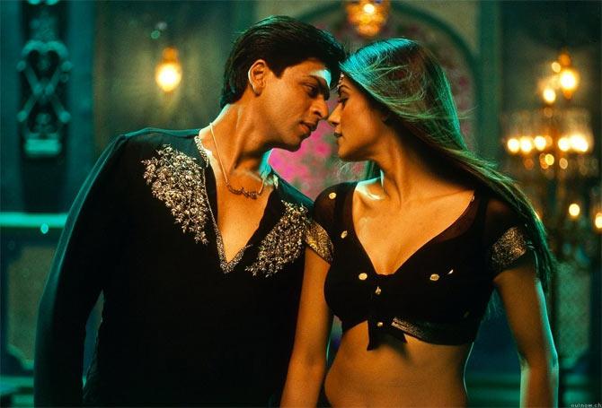 Shah Rukh Khan and Sushmita Sn in Main Hoo Na