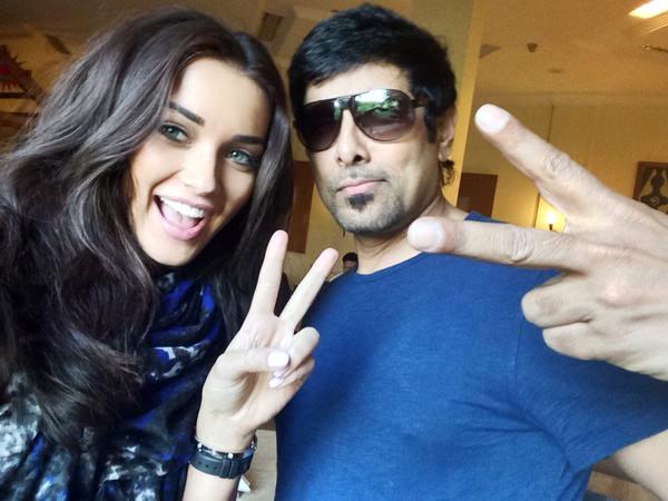 Amy Jackson and Vikram