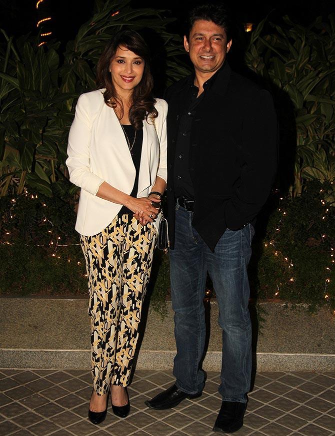 Madhuri Dixit and Dr.Srirram Nene