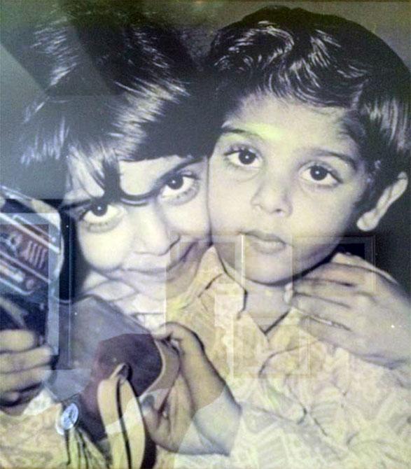 Farah and Sajid Khan