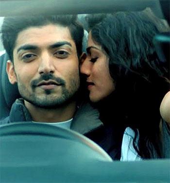 Gurmeet Chaudhary and Sapna Pabbi in Khamoshiyan