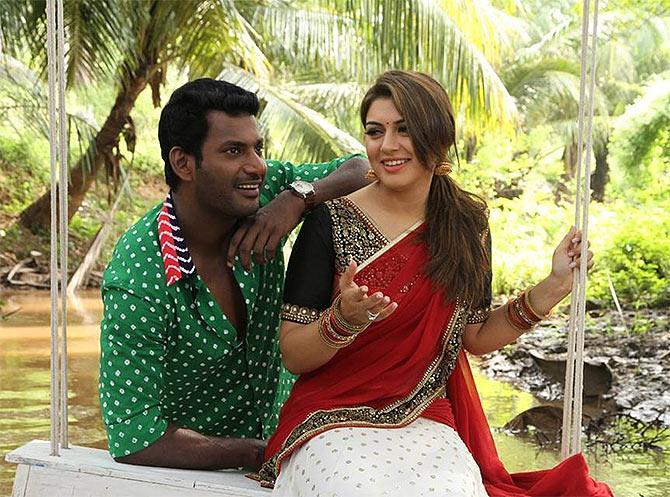 Vishal and Haniska Motwani in Aambala