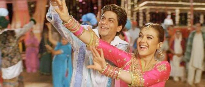 Shah Rukh Khan and Preity Zinta in Veer Zaara