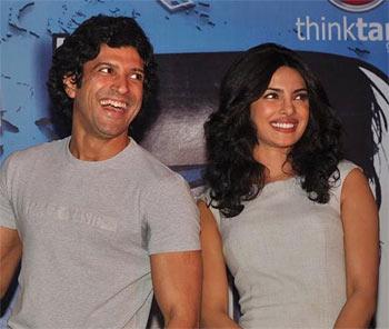 Farhan Akhtar and Priyanka Chopra