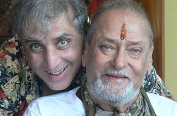 Aditya Raj Kapoor and Shammi Kapoor