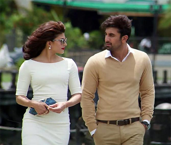 Jacqueline Fernandez and Ranbir Kapoor in Roy