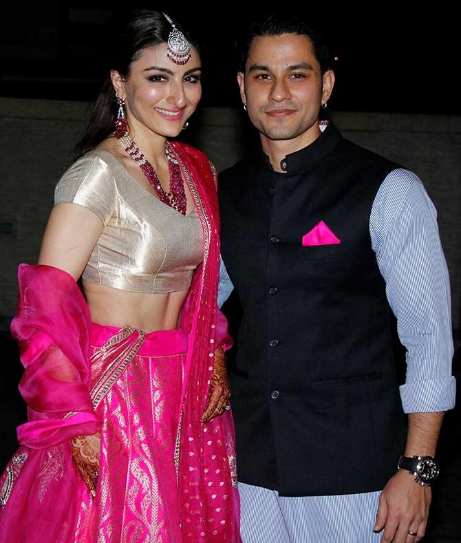 Soha Ali Khan and Kunal Khemmu