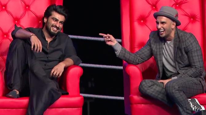 Arjun Kapoor and Ranveer Singh