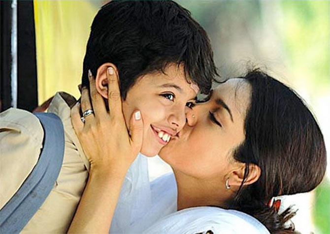 Darsheel Safary and Tisca Chopra in Taare Zameen Par