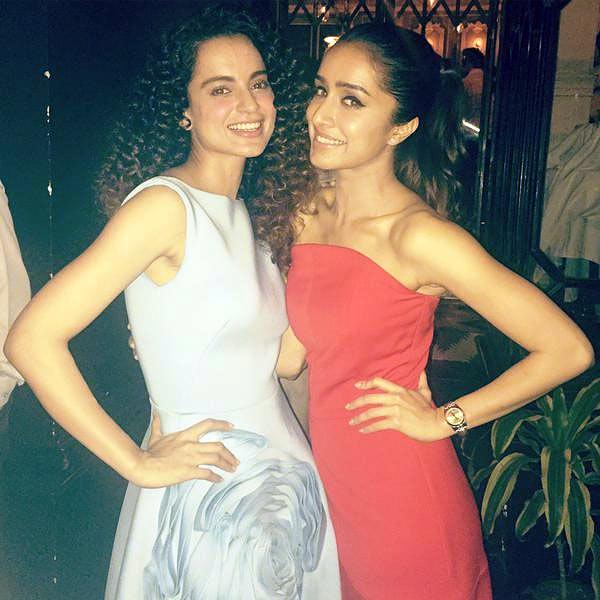 Kangna Ranaut and Shraddha Kapoor