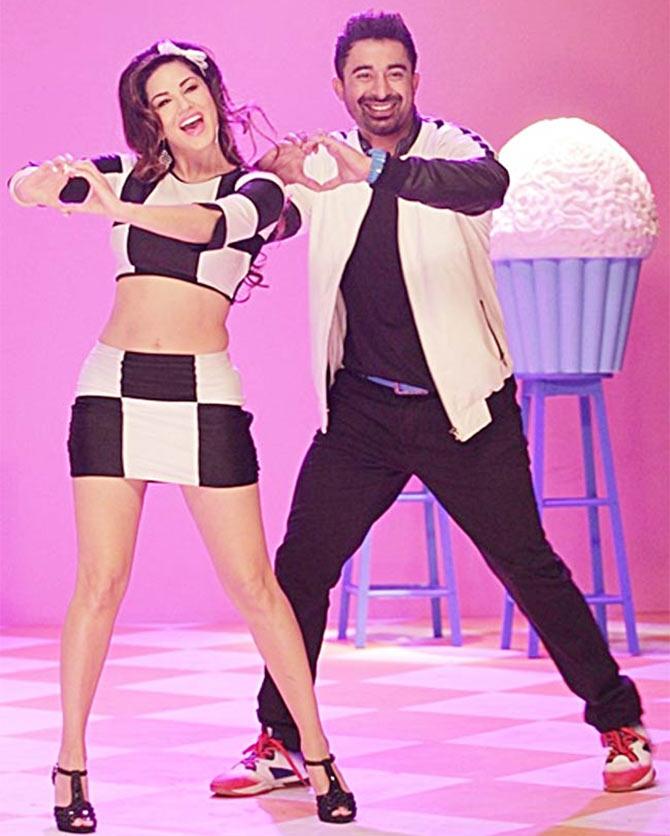 Sunny Leone and Ranvijay Singh