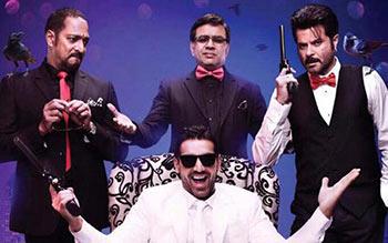 John Abraham, Anil Kapoor, Paresh Rawal, Nana Patekar in Welcome Back