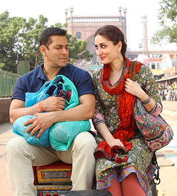 Salman Khan and Kareena Kapoor in Bajrangi Bhaijaan