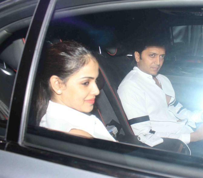 Riteish Deshmukh and Genelia D'Souza